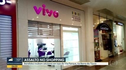 Criminosos Assaltam Loja De Celular Em Shopping Na Barra Da Tijuca Na