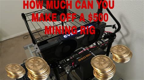 Building a mining rig in 2020 is much easier than it was, say, two years ago. How much can you make off $500 mining rig - YouTube