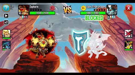 Dragon City Battle Skill Test 001 Youtube