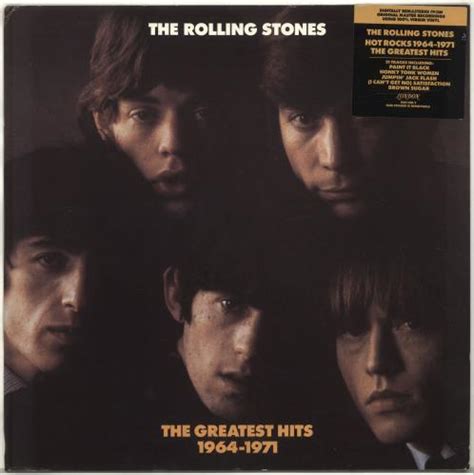 Rolling Stones Hot Rocks 1964 1971 Stickered P S US 2 LP Vinyl Record