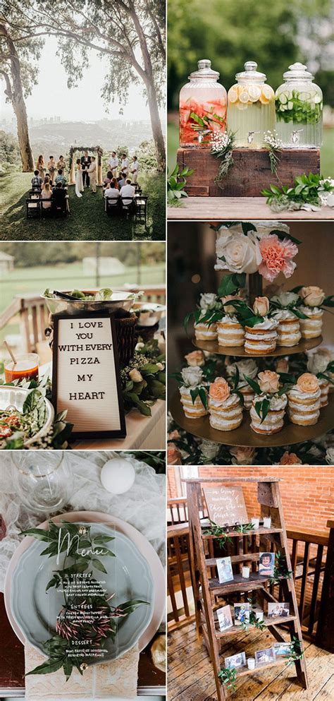 2020 wedding trends, outdoor wedding ideas, small wedding ideas, wedding planning tips. Trending-18 Outdoor Small Intimate Wedding Ideas for 2021 ...