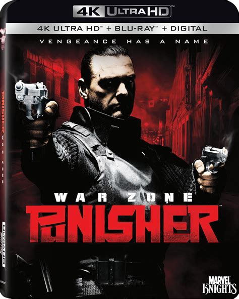 Punisher War Zone 4k Blu Ray Fílmico