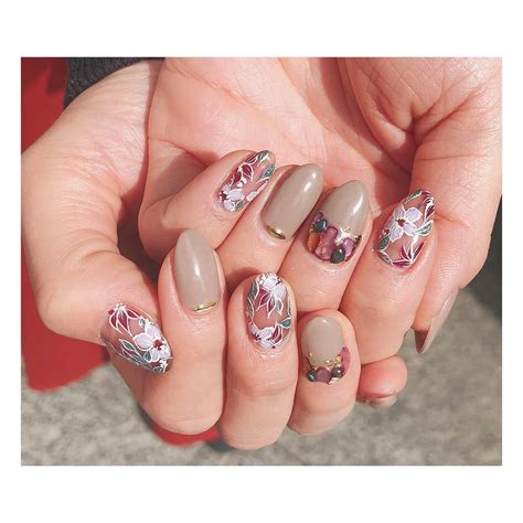 Boho Nails Image By Paiint Ap On Nails Trendy Nail Art Floral Nail Art