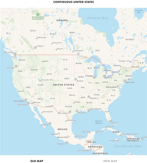 Apples New Map Expansion 7 Final Parts Of The Continental Us