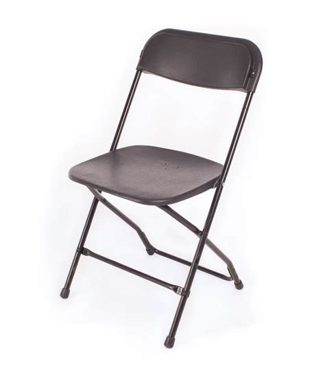 Folding chairs don't have to be those metal boxy uncomfortable cold things they always were. Black Folding Chair - Chair Rentals for Events | FLEXX ...