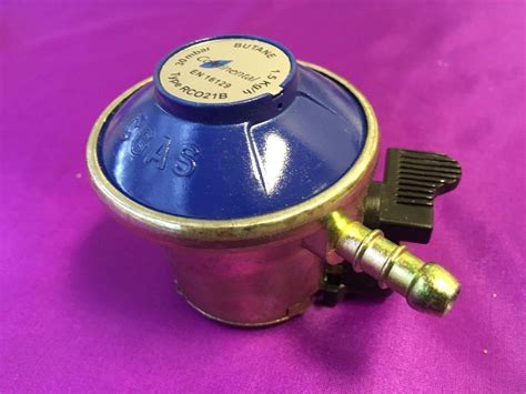 Lpg Mm Butane Gas Mbar Clip On Blue Regulator Boiling Ring