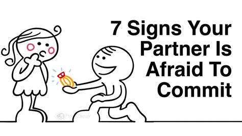 7 Signs Your Partner Is Afraid To Commit
