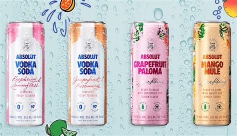 Absolut Launches Line Of Canned Cocktails Including 10 Alcohol Vodka