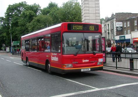 London Bus Routes Route 155 Elephant And Castle Tooting St George