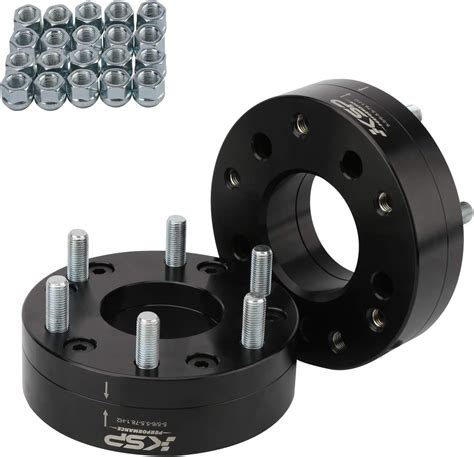 Ksp 5x55 To 6x55 Dually Wheel Adapter Spacers 2 M14x15 Studs 781
