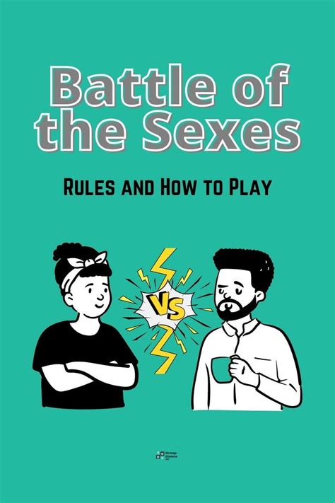 Battle Of The Sexes How To Play Couples Game Night Couple Party Games Fun Couple Games