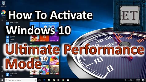 How To Enable Ultimate Performance Mode In Windows 10 Enhance Gaming
