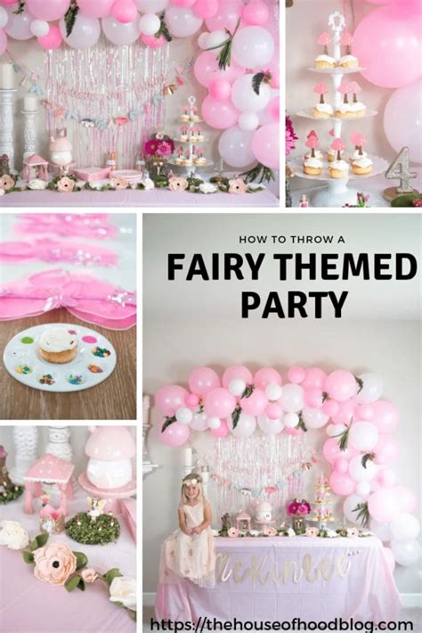 Mckinlees Fairy Themed Birthday Party