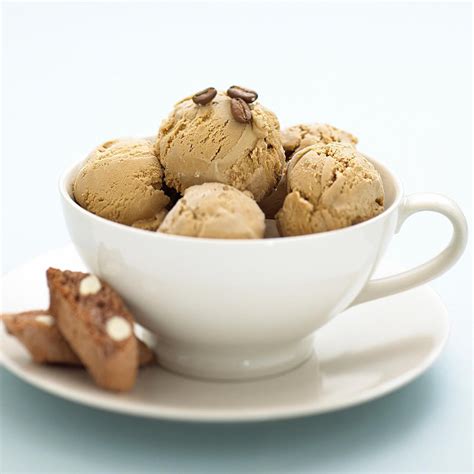 In the recipe vanilla ice cream is blended with the coffee and milk, which gives a thicker, creamier cold coffee. Roasted Coffee Ice Cream | Ice Cream Recipes | Lakeland