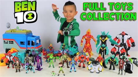 He is ben tennyson, fondly known as ben 10! FULL Ben 10 Toys Collection 2017 2018 Fun With Ckn Toys ...