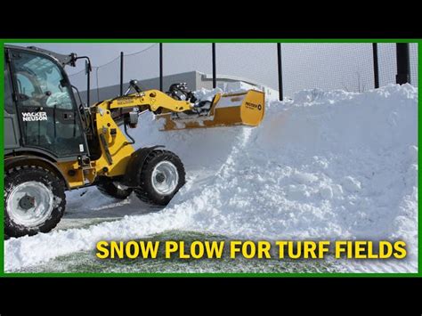 Turf Pusher Snow Plow For Turf Fields Pro Tech Sno Pusher