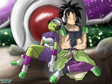 I Drew Cheelai And Broly Listening To Some Late Night Tunes Rdbz
