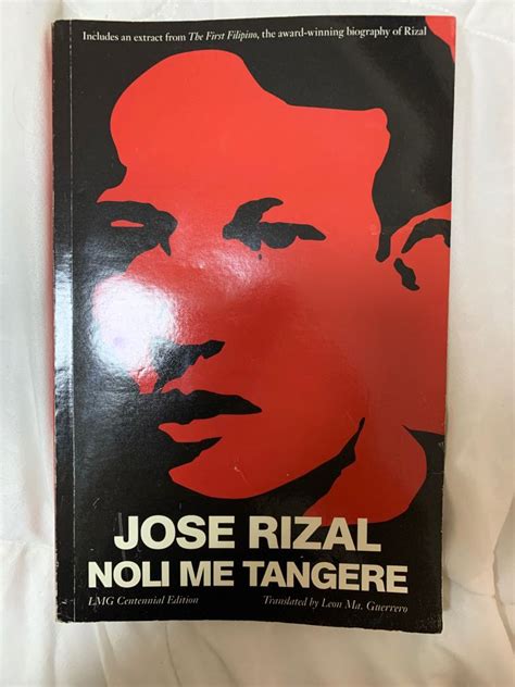 Jose Rizal Noli Me Tangere English Version Hobbies And Toys Books