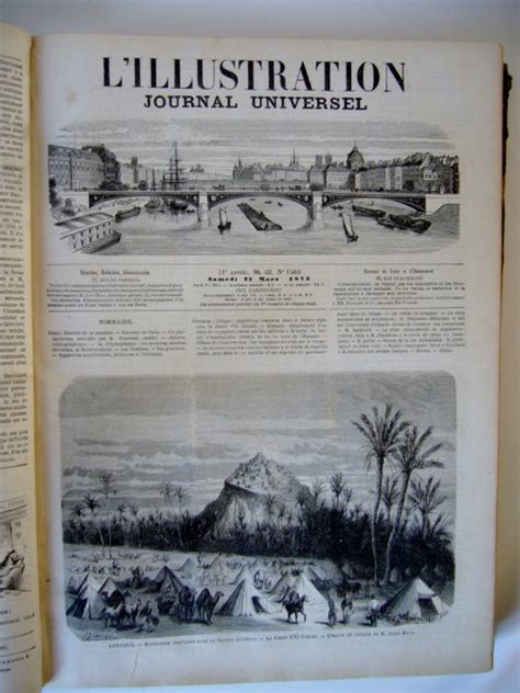 L'Illustration. Journal Universel - 1873 - Catawiki