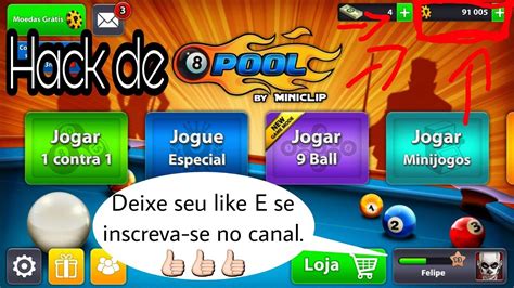 All these features can be activated with our tool, just few clicks and you can generate any amount of resources you want. Hack de 8 Ball Pool. - YouTube