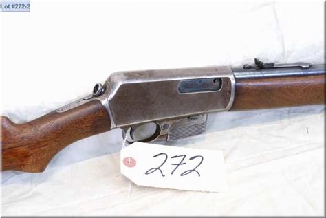 Winchester Mod 1907 351 Sl Cal Clip Fed Semi Auto Rifle W20 Bbl