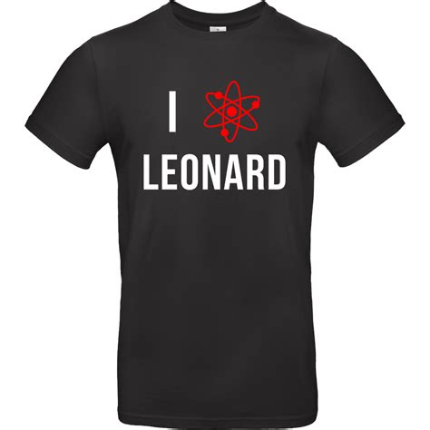 I Heart Leonard T Shirt Kaufen Supergeekde