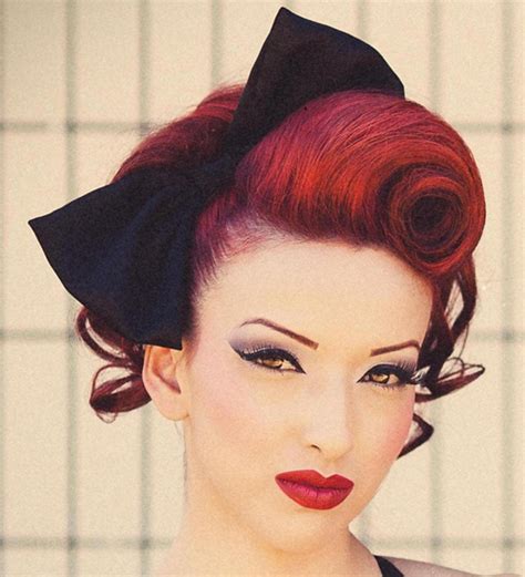 22 Elegant Pin Up Hairstyles Hairstyle Catalog