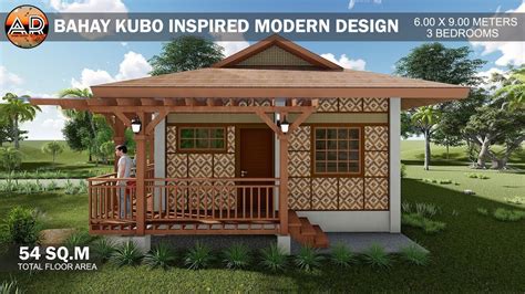 Bahay Kubo Inspired Modern Design Amakan Ideas 3 Bedrooms 600x9
