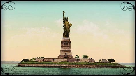 Statue Of Liberty In 1898 Youtube