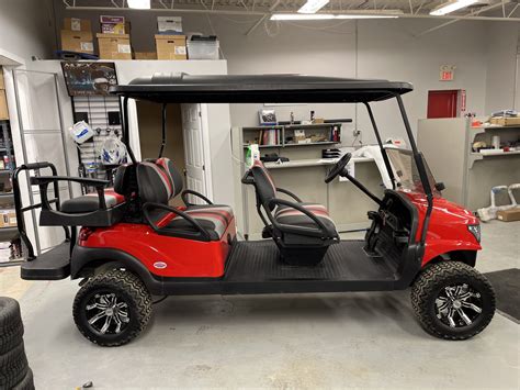 2012 Club Car Precedent 6 Seater Red Performance Carts And Trailers