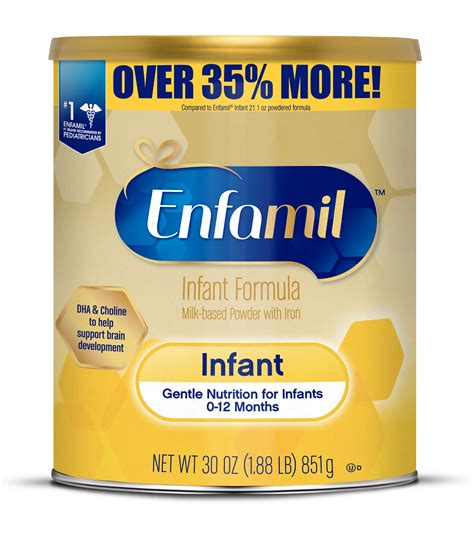 Unlike other items on our list, this baby milk powder is safe for pregnant and nursing mothers. Enfamil Infant Formula - Milk-based Baby Formula with Iron ...