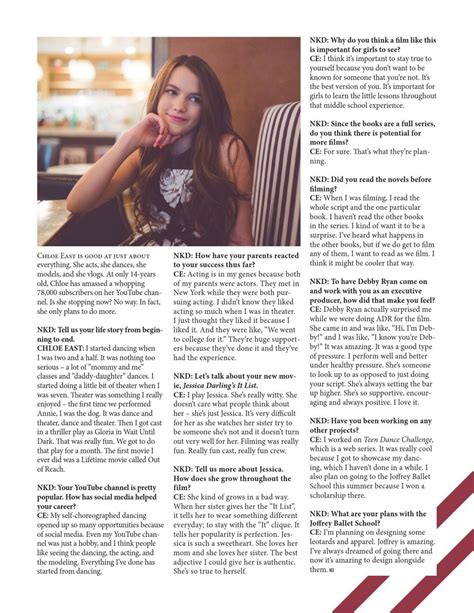 Chloe Monet East Nkd Magazine February 2016 Issue • Celebmafia