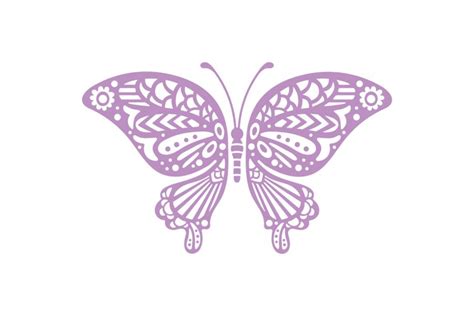 Purple Butterfly Svg Cut File