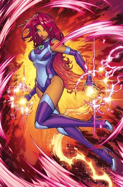 Starfires Teen Titans Rebirth Costume Starfire Comic Vine
