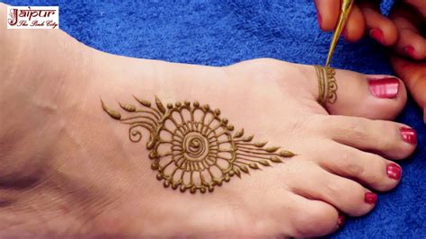 Tasmim Blog Mehndi Design Simple And Easy Leg