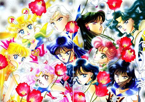 Bishoujo Senshi Sailor Moon Flower Sailors Minitokyo