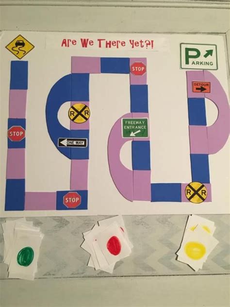 This Is A Board Game I Created For A Fun Oandm Lesson That Also Sneaks In