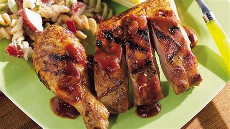 Great Grilled Ribs And Chicken Recipe