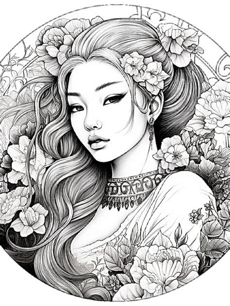 Fairy Coloring Book, Adult Coloring Book Pages, Colouring Pages