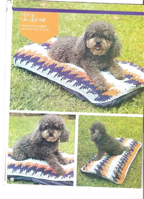 Almohadon Para Perros Dogs Animals Dog Crochet Manualidades Boss