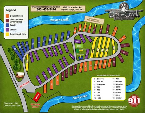 Check In Map Rv Parks And Campgrounds Rv Parks Camping Park