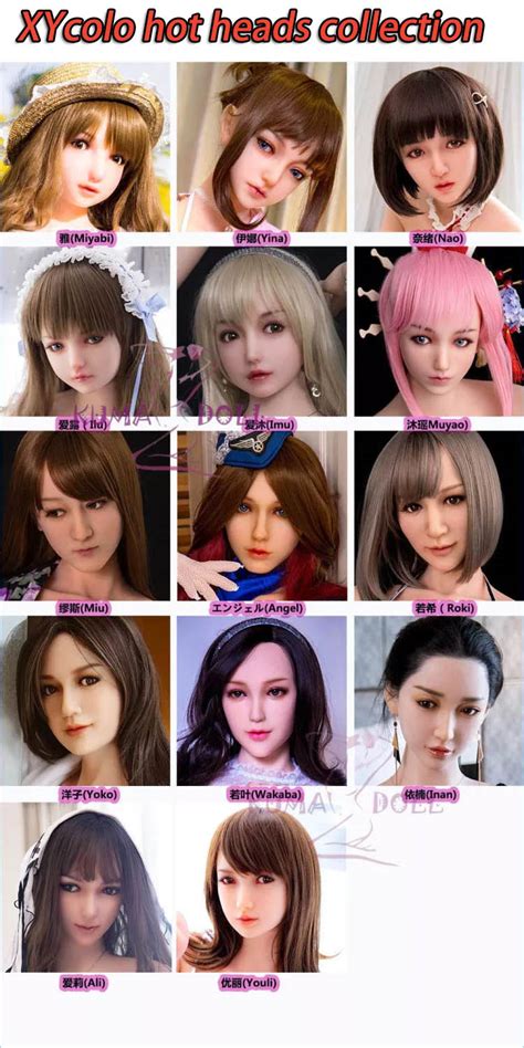 Heads Collection Of Xycolo Doll Full Silicone Sex Doll Heads Only