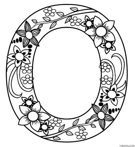 O Coloring Pages
