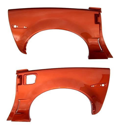 C6 Z06gs Style Widebody Quarter Panels For Convertible Pre Painted