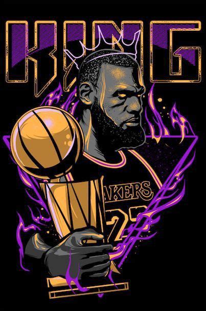Lebron James Basketball Lebron James Lakers Basketball Art
