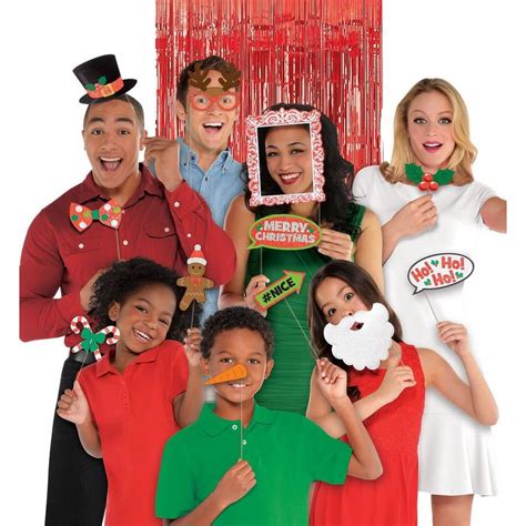 Christmas Photo Booth Props 21ct Party City
