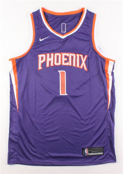 Cheap basketball jerseys, buy quality sports & entertainment directly from china suppliers:phoenix suns men devin booker #1 2020 21 city edition nba icon city statement basketball jersey enjoy free shipping worldwide! Devin Booker Signed Phoenix Suns Jersey (PSA COA ...