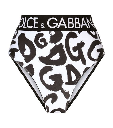 Dolce And Gabbana High Waist Logo Briefs Harrods It