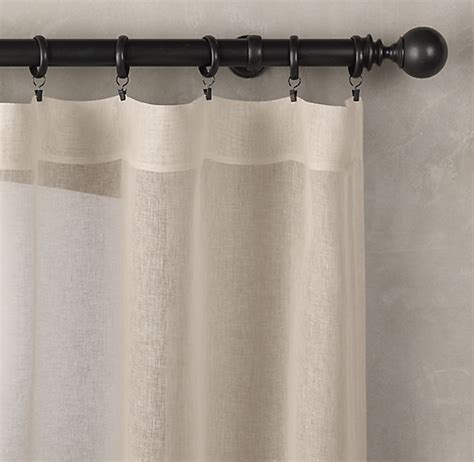 The second issue was concerning the drapes i ordered. Belgian Sheer Linen Drapery