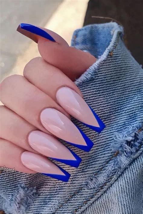 142 Beautiful French Nail Designs Ideas That Trending Now 5 Thereds